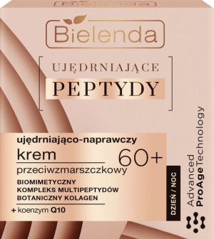 Bielenda Ujędrniające Peptydy 60+ Ujędniająco-Naprawczy  Krem przeciwzmarsz