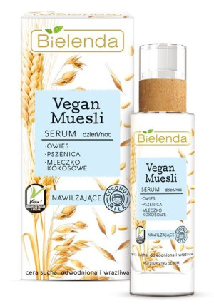 Bielenda Vegan Muesli Serum nawilżające na dzień i noc - cera sucha,odwodni