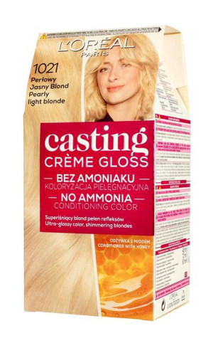 Casting Creme Gloss Krem koloryzujący nr 1021 Perłowy Jasny Blond 1op
