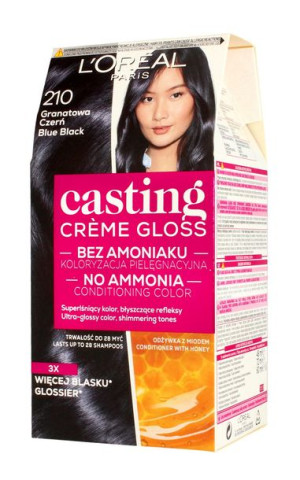 Casting Creme Gloss Krem koloryzujący nr 210 Granatowa Czerń 1 op.