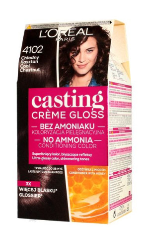 Casting Creme Gloss Krem koloryzujący nr 4102 Chłodny Kasztan  1op.