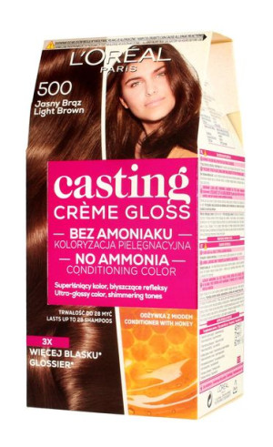 Casting Creme Gloss Krem koloryzujący nr 500 Jasny Brąz 1 op.