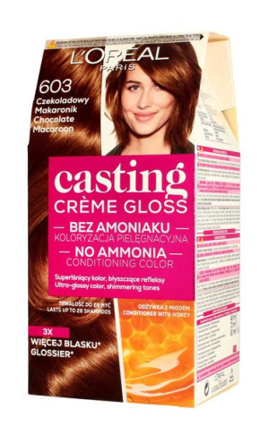 Casting Creme Gloss Krem koloryzujący nr 603 Czekoladowy Nugat  1op.
