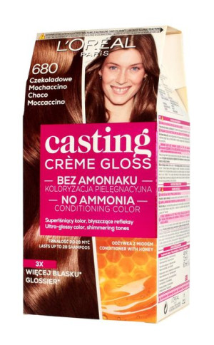 Casting Creme Gloss Krem koloryzujący nr 680 Czekoladowe Mochaccino  1op.