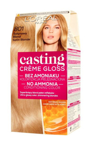 Casting Creme Gloss Krem koloryzujący nr 801 Satynowy Blond 1op.
