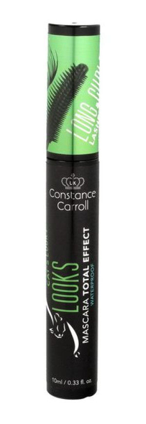 Constance Carroll Maskara do rzęs Total Effect Cat's Looks  Black 10ml
