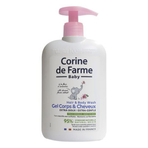 Corine de Farme BeBe Extra delikatny żel do mycia ciała i włosów 2w1 migdał