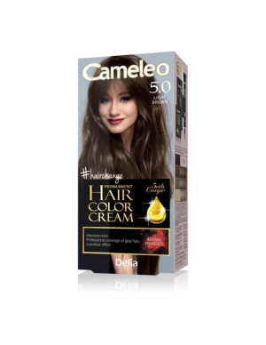 Delia Cosmetics Cameleo HCC Farba permanentna Omega+ nr 5.0  Light Brown  1