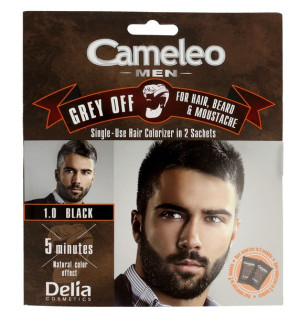 Delia Cosmetics Cameleo Men Krem koloryzujący do włosów,brody i wąsów nr 1.