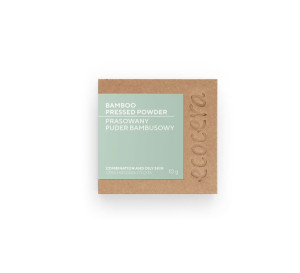 ECOCERA Natural Choice Prasowany Puder Bambusowy do cery tłustej i mieszane