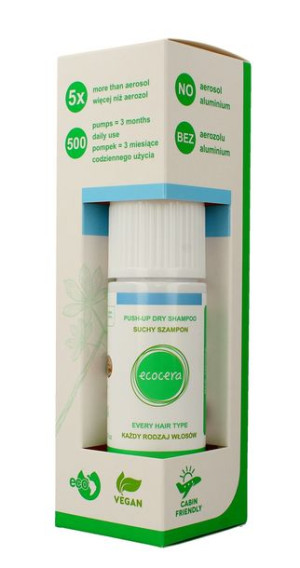 ECOCERA Suchy szampon do włosów każdego rodzaju  15g