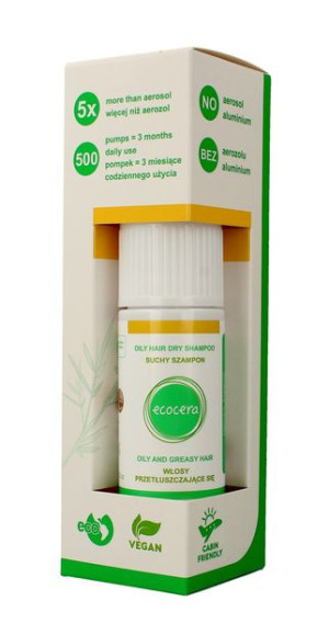 ECOCERA Suchy szampon do włosów przetłuszczających się  15g