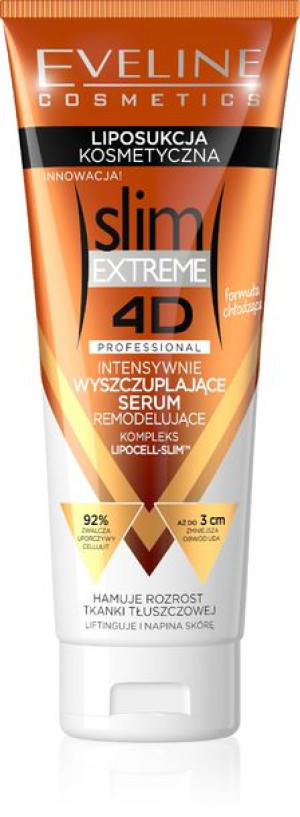 Eveline 4D slim EXTREME Liposukcja Serum intensywnie wyszczuplające  250ml