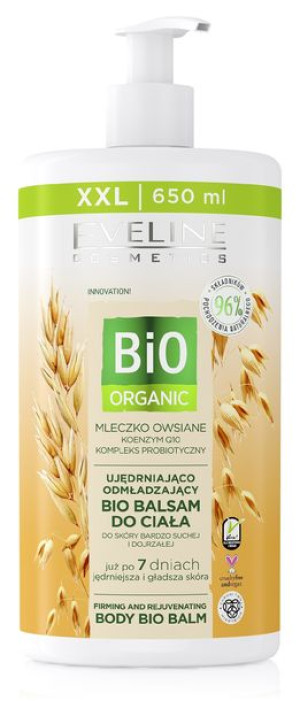 Eveline Bio Organic Balsam do ciała ujędrniająco odmładzający - Mleczko Ows