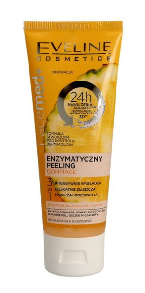 Eveline Facemed+ Peeling enzymatyczny Gommage  50ml