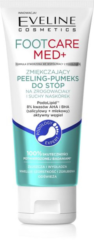 Eveline Foot Care Med+ Zmiękczający Peeling-pumeks do stóp  100ml