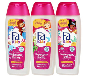 Fa Kids Żel pod prysznic i Szampon 2w1 Underwater Fantasy 400ml - mix wzoró