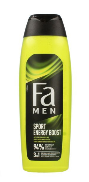 Fa MEN  ENERGY BOOST Żel pod prysznic 750ml