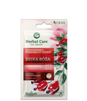 Farmona Herbal Care Maseczka odmładzająca Dzika Róża - saszetka 5ml x 2