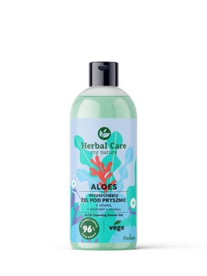 FARMONA Herbal Care Oczyszczający Żel pod prysznic z oliwką i aloesem - ALO