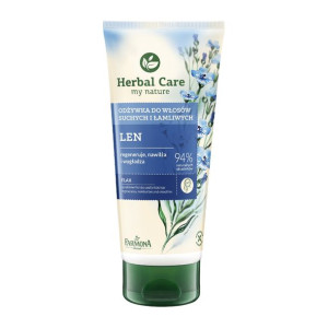 Farmona Herbal Care Odżywka do włosów w tubie Len odbudowująca  200ml