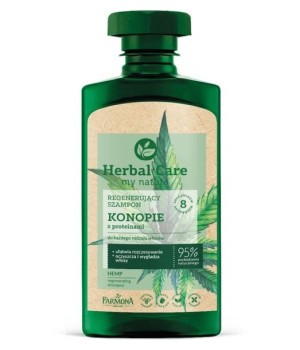 Farmona Herbal Care Regenerujący Szampon do włosów Konopie z proteinami  33