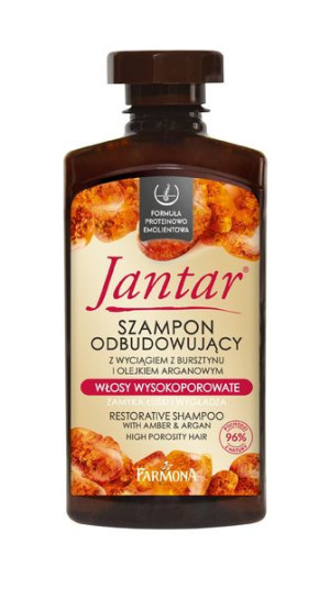 Farmona Jantar Szampon nawilżający z wyciągiem z bursztynu i olejkiem argan