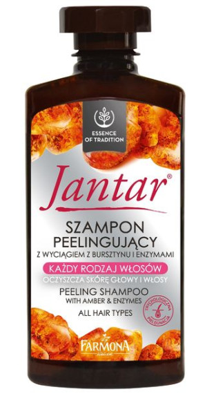 Farmona Jantar Szampon peelingujący do włosów każdego rodzaju  330ml