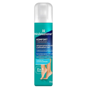 Farmona Nivelazione Stopy Antyperspirant do stóp 2w1 z jedwabiem "Komfort i