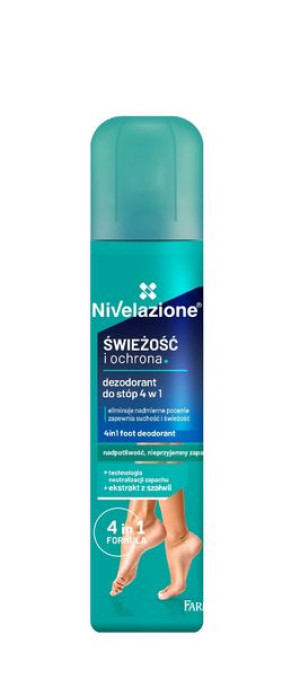 Farmona Nivelazione Stopy Dezodorant do stóp 4w1  "Świeżość i Ochrona"  180