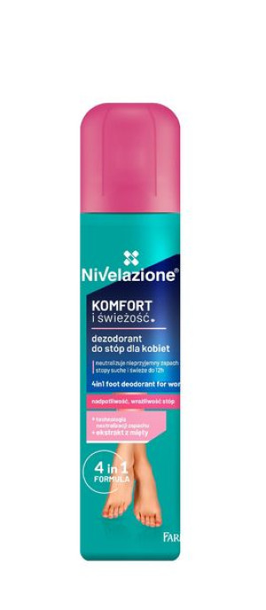 Farmona Nivelazione Stopy Dezodorant do stóp 4w1 dla kobiet "Komfort i Świe