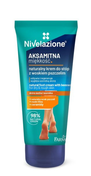 Farmona Nivelazione Stopy Naturalny Krem do stóp z woskiem pszczelim - Aksa
