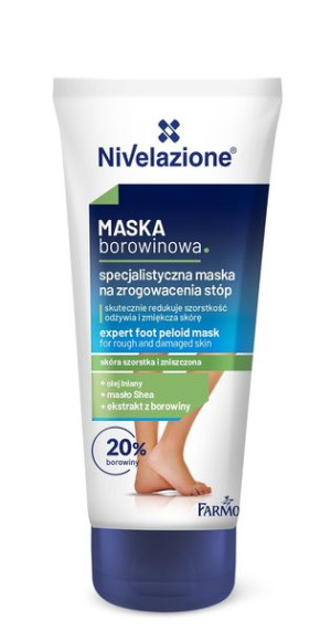 Farmona Nivelazione Stopy Specjalistyczna Maska Borowinowa na zrogowacenia