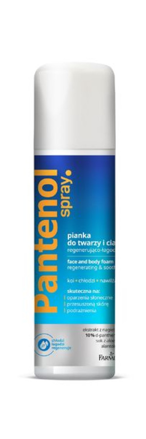 FARMONA Pantenol  Pianka do twarzy i ciała regenerująco-łagodząca  150ml