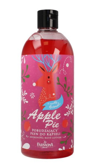 Farmona Płyn do kąpieli pobudzający Apple Pie- wersja świąteczna  500ml