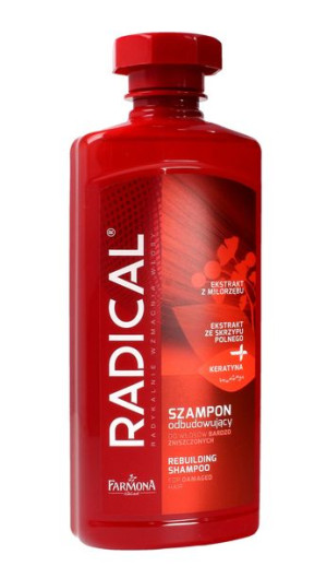 Farmona Radical Szampon odbudowujący do włosów bardzo zniszczonych  400ml