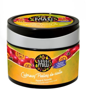 Farmona Tutti Frutti Peeling do ciała cukrowy Papaja&Tamarillo  300g