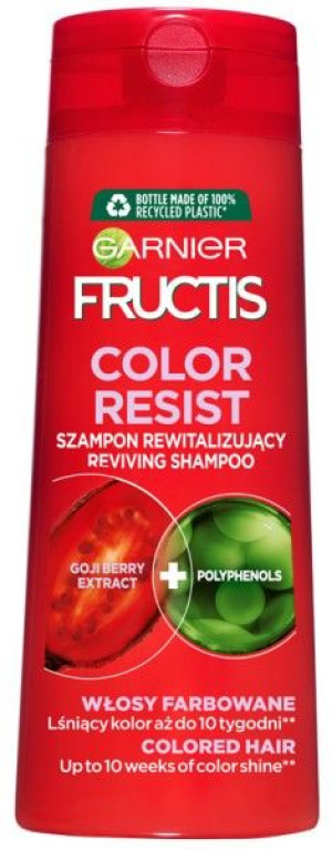 Fructis Color Resist Szampon do włosów farbowanych i z pasemkami  400ml