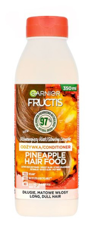 GAR FRUCTIS HAIR FOOD Odżywka 350ml Pineapple