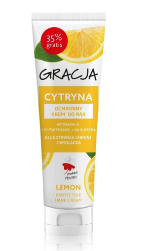 Gracja Krem ochronny do rąk Cytryna  100ml