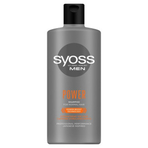 H SYOSS MEN POW szampon 440ml&