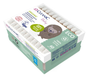 HARPER CLEANIC Patyczki dziecięce ECO Baby 60szt&