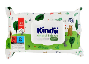 HARPER Kindii chusteczki Natural Balance 96szt