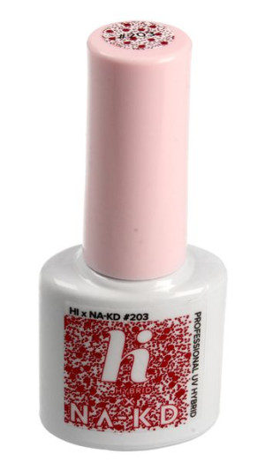 Hi Hybrid Lakier hybrydowy #203 Red Elements  5ml