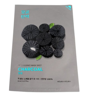 Holika Holika Pure Essence Mask Sheet- Charcoal  1szt