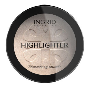 INGRID Podkład prasowany HD BEAUTY INNOVATION rozświetlający  25g
