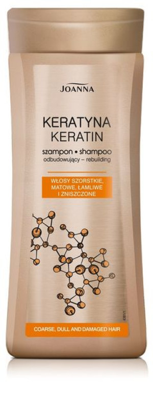 Joanna Keratyna Szampon do włosów  szorstkich i zniszczonych  200ml