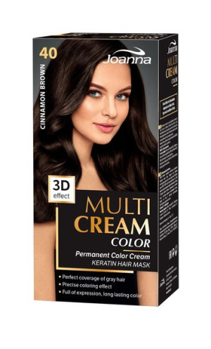 Joanna Multi Cream Color Farba nr 40 Cynamonowy Brąz