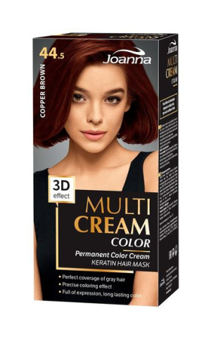 Joanna Multi Cream Color Farba nr 44.5 Miedziany Brąz