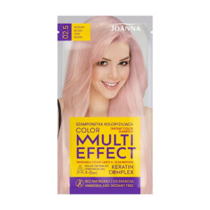 Joanna Multi Effect Color Keratin Complex Szamponetka 02.5 - Różowy Blond